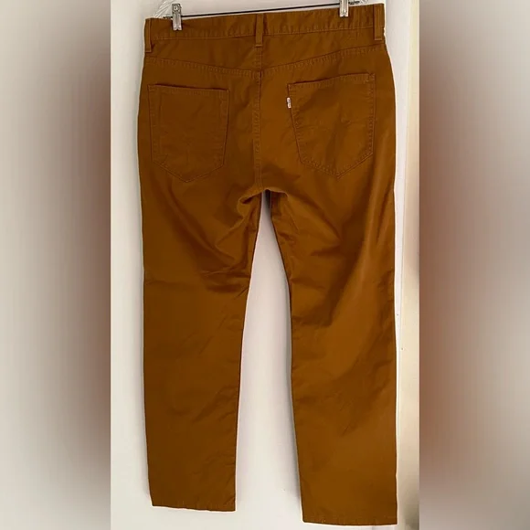 Mens Levi Strauss & Co. 6 Pocket 100% Cotton Carhartt Brown Work/Casual Pant - Picture 3 of 9